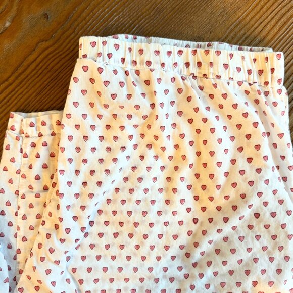 Roller Rabbit Red Hearts Pajama Set Size XL - Picture 5 of 7